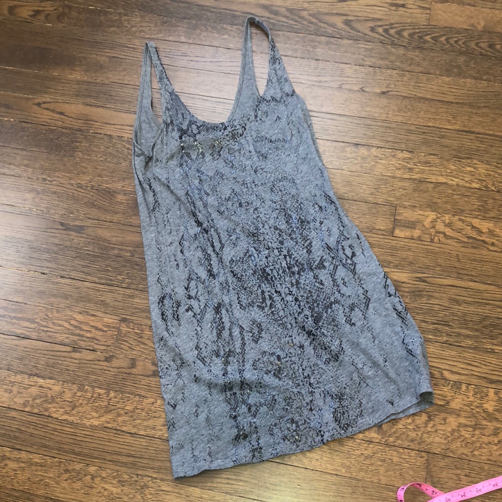Express Grey Tank Dress